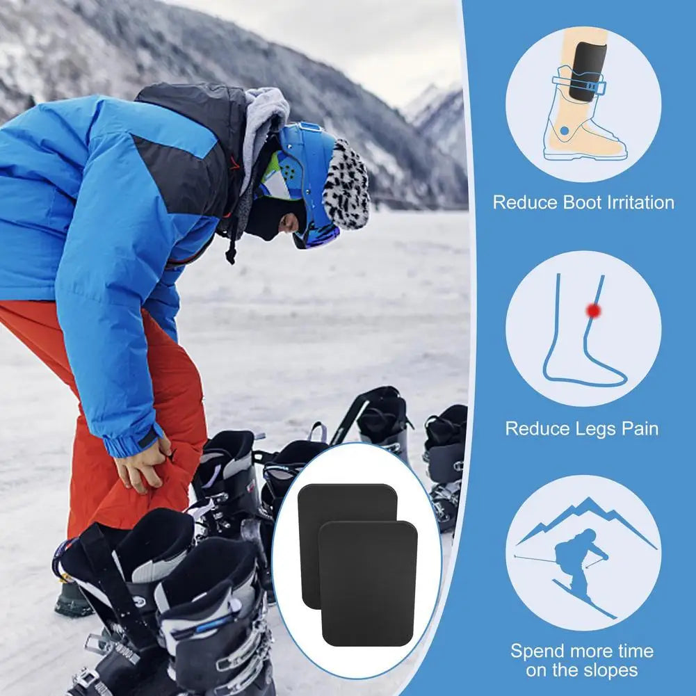 Ski Shin Guards | EVA Memory Foam Leg Protector for Skiing Ski Shin Guard QXL