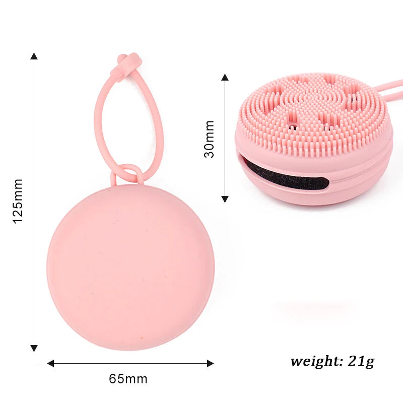 Silicone Facial Cleansing Brush | Exfoliating Face Scrubber Facial Cleansing Brush QXL
