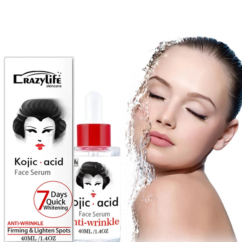 Kojic Acid Face Serum – Niacinamide & Hyaluronic Acid 40ml Face Serum QXL