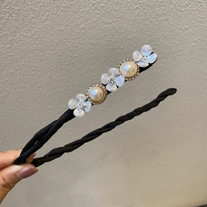 Camellia Flower Donut Bun Maker | Women's Hair Twist Styling Tool Hair Bun Maker QXL NO.11
