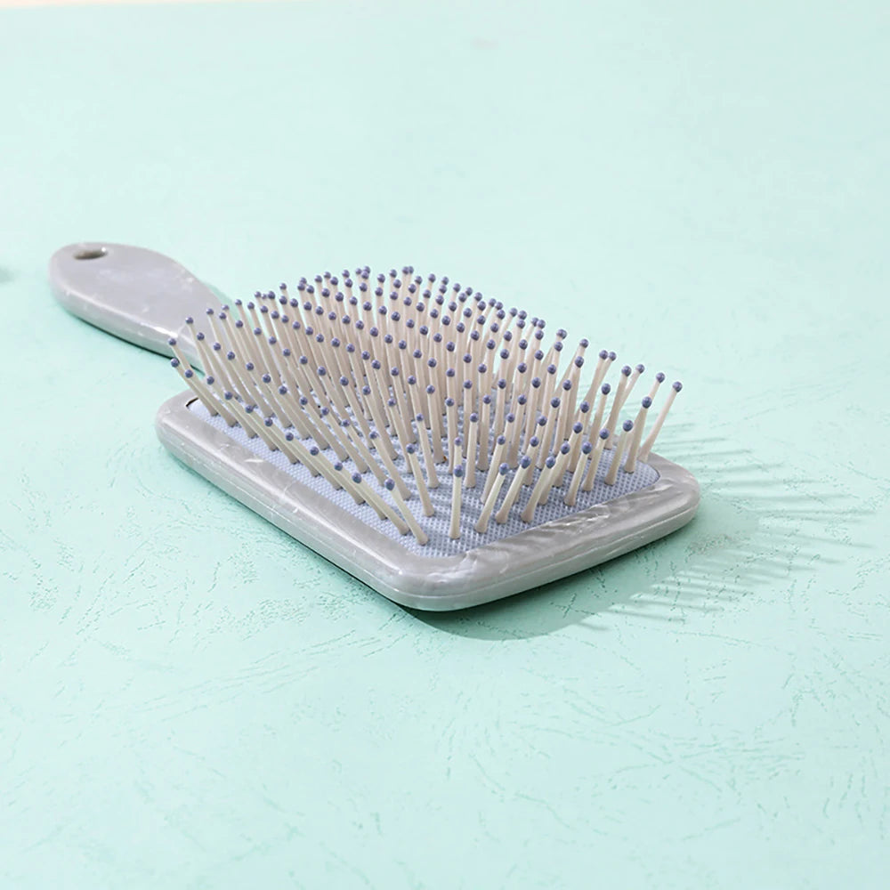 Air Cushion Detangling Hair Brush | Anti-Static Marble Comb Detangling Hair Brush QXL