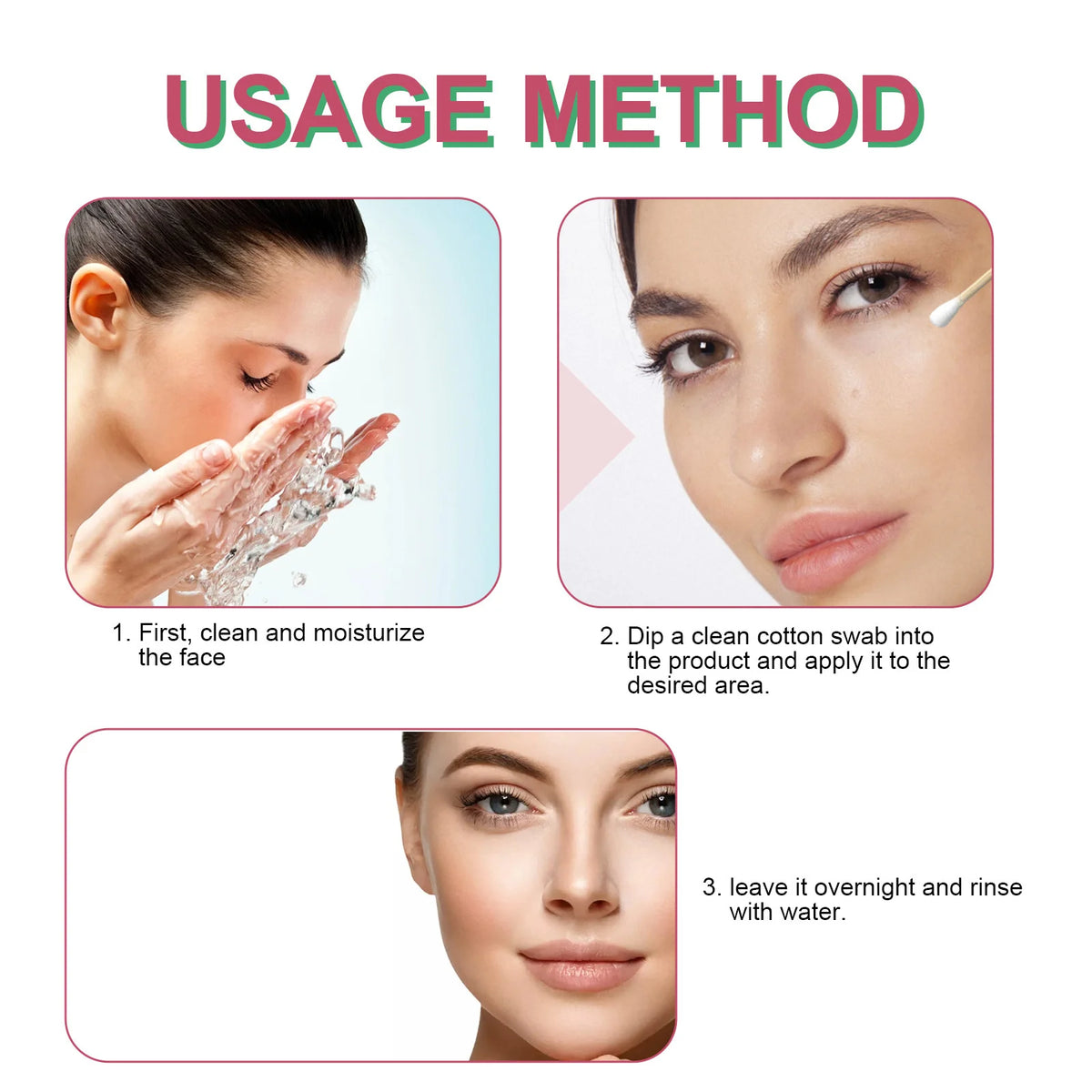Salicylic Acid Pore-Clearing Acne Solution 30ml | Oil Control Acne Spot Treatment QXL