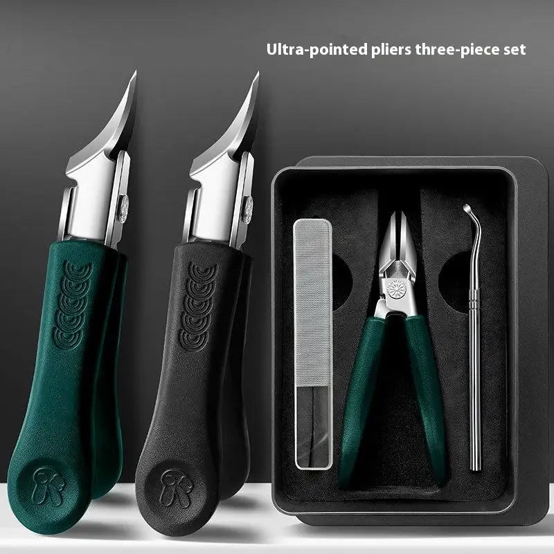 Slanted Stainless Steel Toenail Clipper | Anti-Splash Toenail Clipper QXL