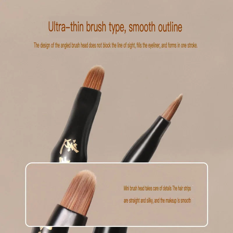 Angled Eyeliner Brush | Fine Detail Eye Makeup Brush Eyeliner Makeup Brush QXL
