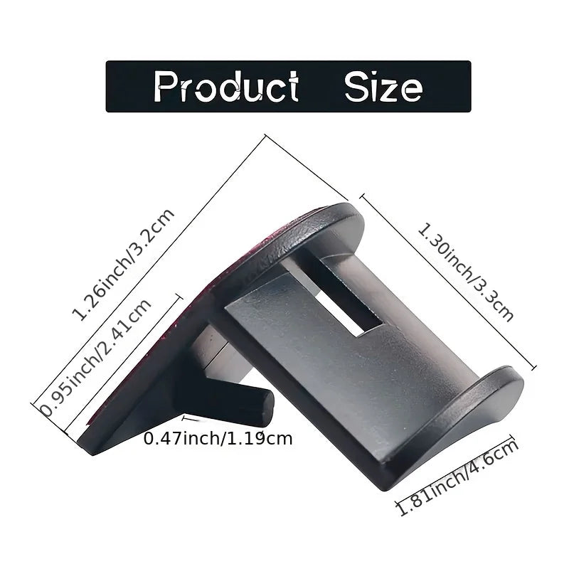 Adhesive Hat Hooks | No-Drill Cap & Accessory Organizer Adhesive Wall Hook QXL