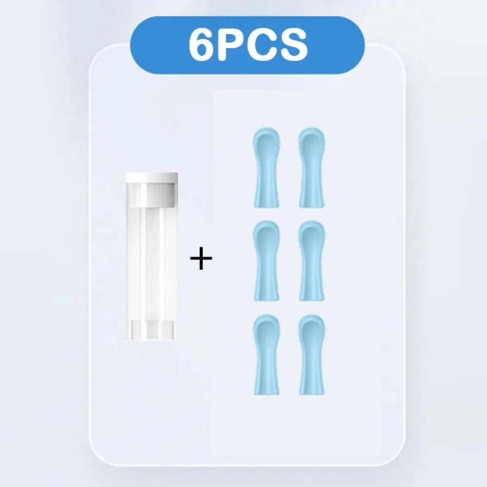 Soft Silicone Ear Spoon Covers | Ear Wax Removal Tips 6/20 Pack Ear Cleaning Accessories QXL 6Pcs