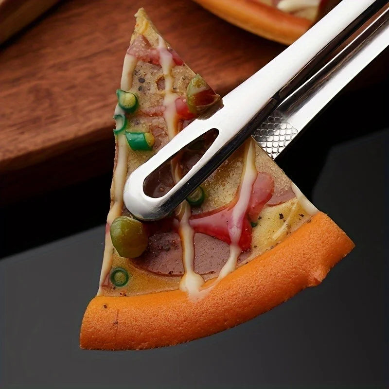 Stainless Steel BBQ Meat Tongs | Anti-Scald Grill Clip BBQ Grill Tongs QXL