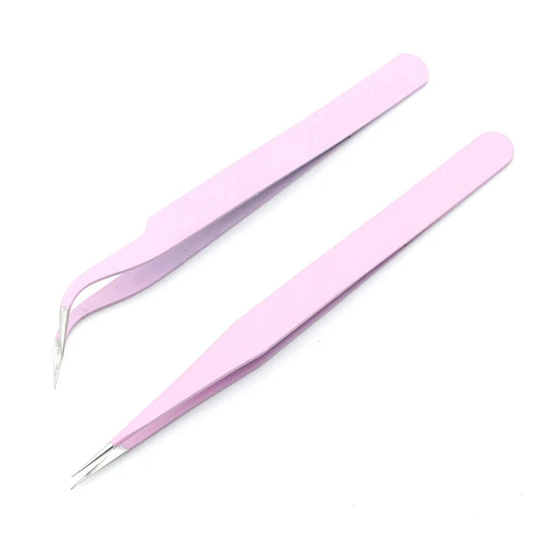 2-Pack Nail Art Tweezers – Rhinestone & Bead Picking Tools Nail Art Tweezers QXL 02