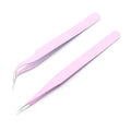 2-Pack Nail Art Tweezers – Rhinestone & Bead Picking Tools Nail Art Tweezers QXL 02