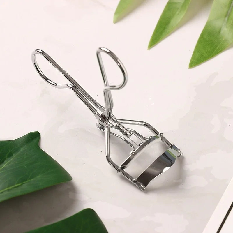 Silver Stainless Steel Eyelash Curler | Makeup Lash Tool Eyelash Curler QXL