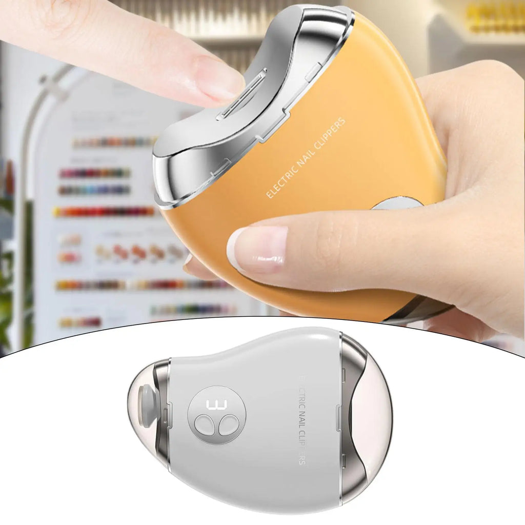 Electric Rechargeable Nail Trimmer & Grinder with Safety Guard Electric Nail Trimmer QXL