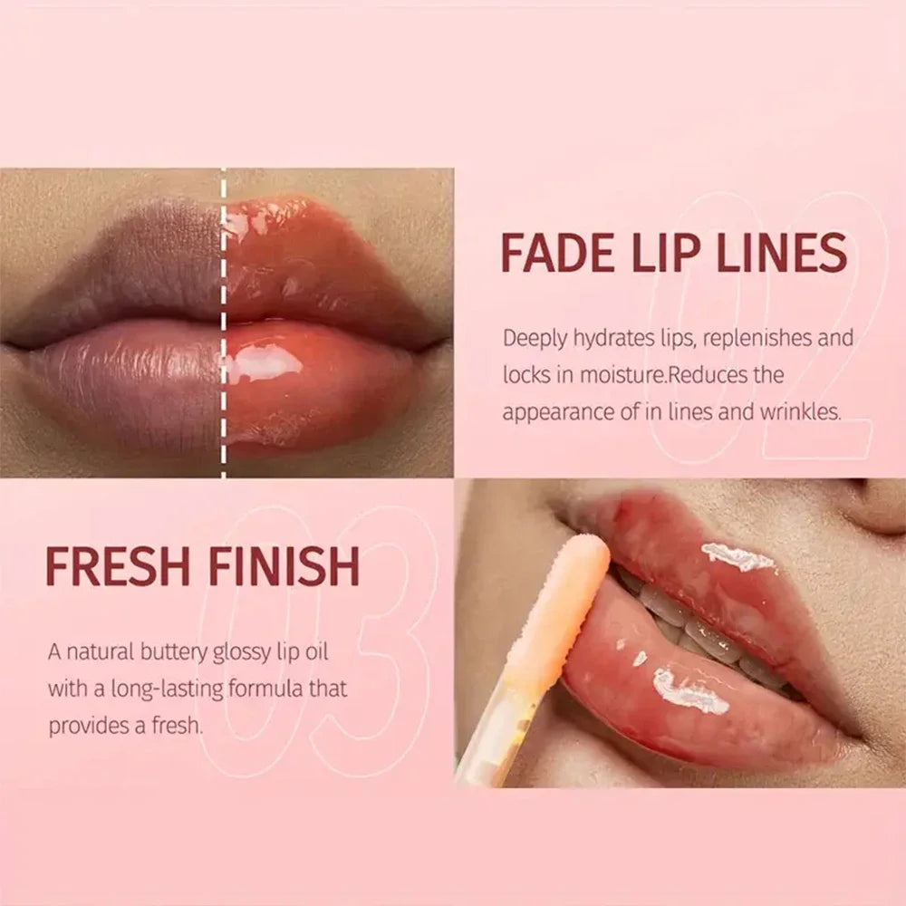 Wavy Bottle Lip Gloss | Moisturizing, Plumping & Long-Wear Lip Gloss QXL