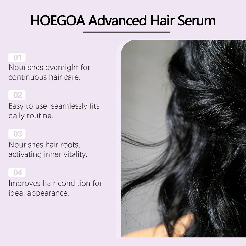 HOEGOA Fig & Biotin Nourishing Hair Serum 30ml Hair Serum QXL