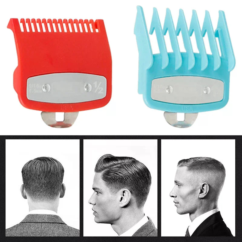 2-Pack Hair Clipper Guard Combs 1.5mm & 4.5mm Trimmer Guides Clipper Guard Combs QXL
