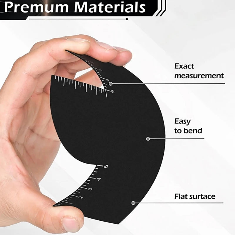Beard Shaping & Hairline Styling Card | Precision Barber Tool Beard Shaping Tool QXL