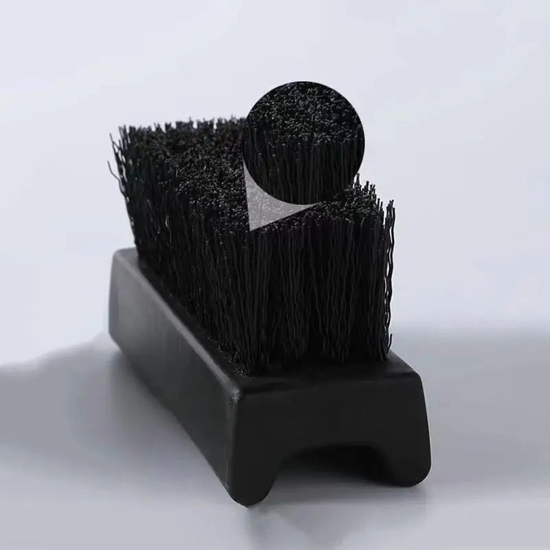 Nylon Shoe Brush Set | Soft & Firm Bristles – Sports & Leather Shoe Cleaning Brush QXL