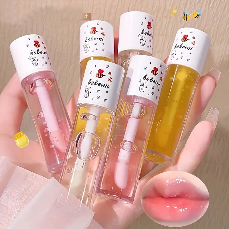 3-Pack Moisturizing Lip Oil Balm | Hydrating & Brightening Lip Oil Balm QXL