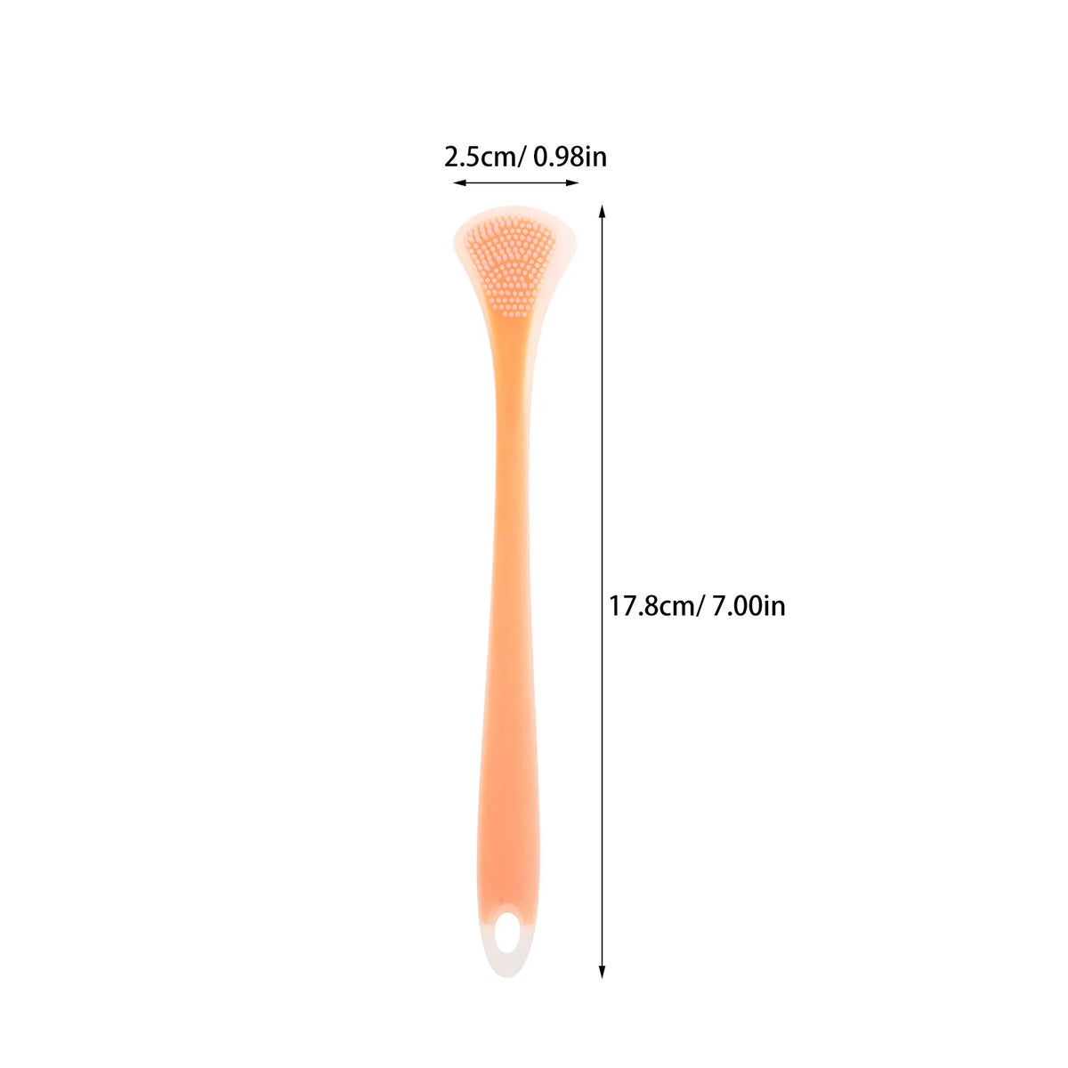 5-Pack Dual-Head Silicone Tongue Scraper & Brush | Oral Care Tongue Scraper Set QXL