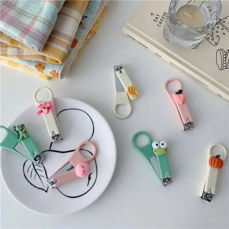 Kawalli Frog Nail Clipper | Kids Colorful Manicure Tool Nail Clipper QXL