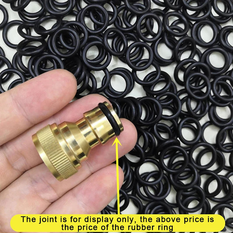 50-Pack Rubber O-Ring Seals for Garden Pipe Joints Garden Pipe Seals QXL