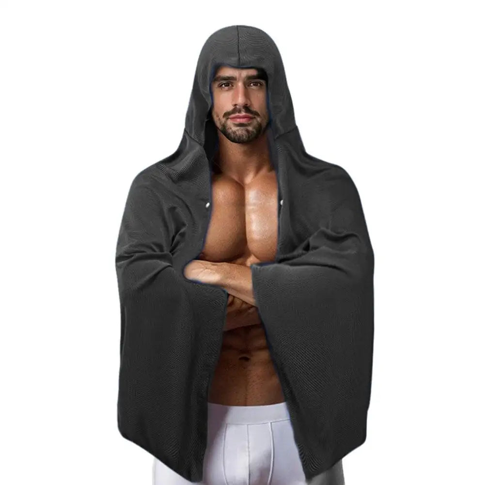 Hooded Cooling Poncho | UV Protection Outdoor Beach Wrap Cooling Poncho QXL