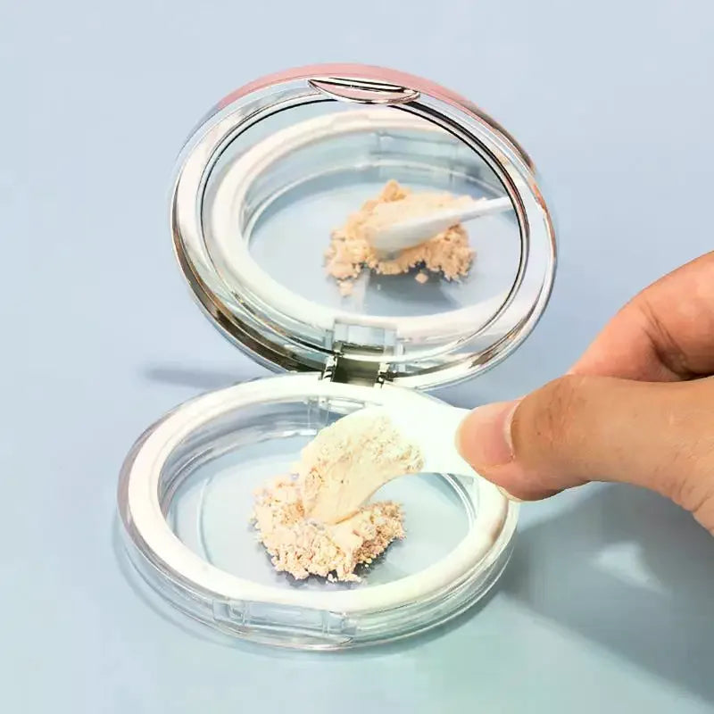 3g Travel Loose Powder Sifter Jar with Mirror | Refillable Powder Sifter Jar QXL