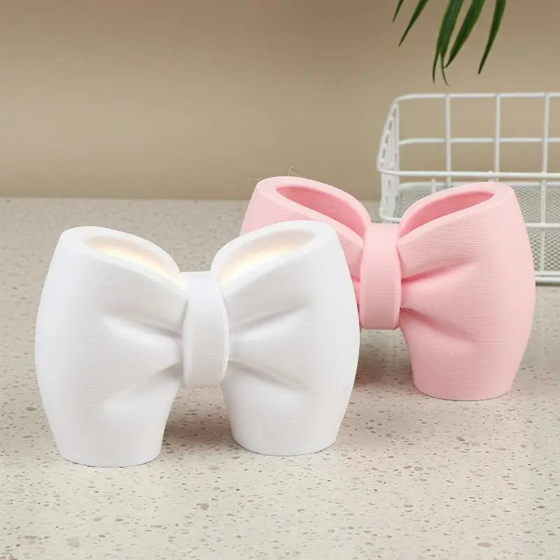 Bow-Shaped Toothbrush & Toothpaste Holder | Bathroom Organizer Toothbrush Holder QXL
