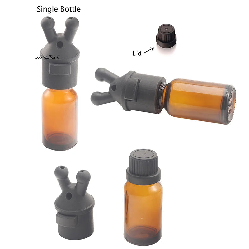 15ml Leakproof Mini Aroma Essential Oil Inhaler Bottle Aroma Inhaler Bottle QXL