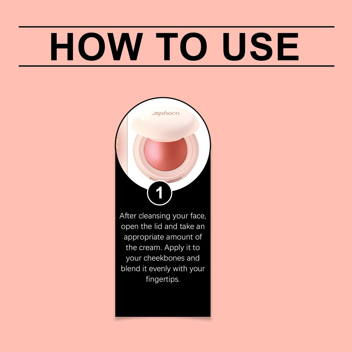 Orange-Red Cream Blush | Buildable Moisturizing Formula Cream Blush QXL