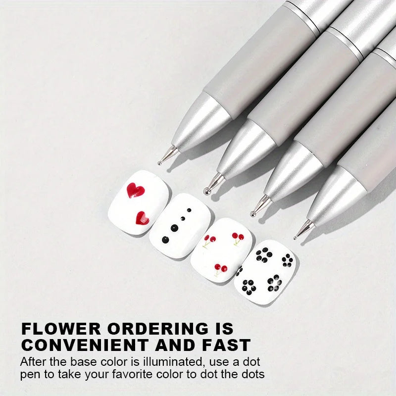 Nail Dotting Pen | Ballpoint Design Dot Art Manicure Tool Nail Dotting Tool QXL