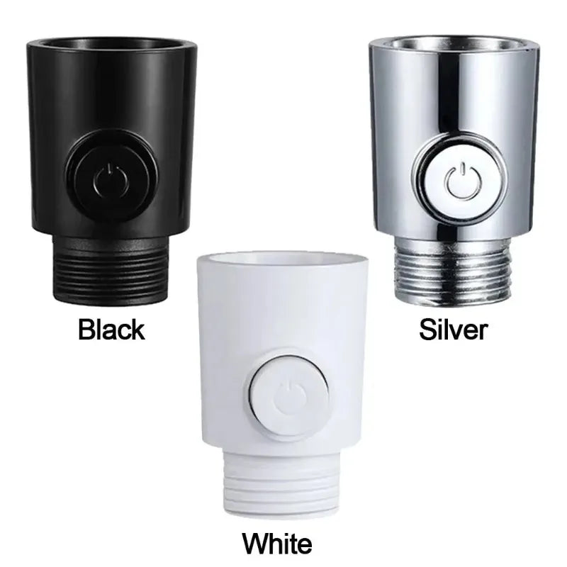 Shower Arm Diverter | One-Button Water Flow Shut-Off Switch Shower Diverter Valve QXL