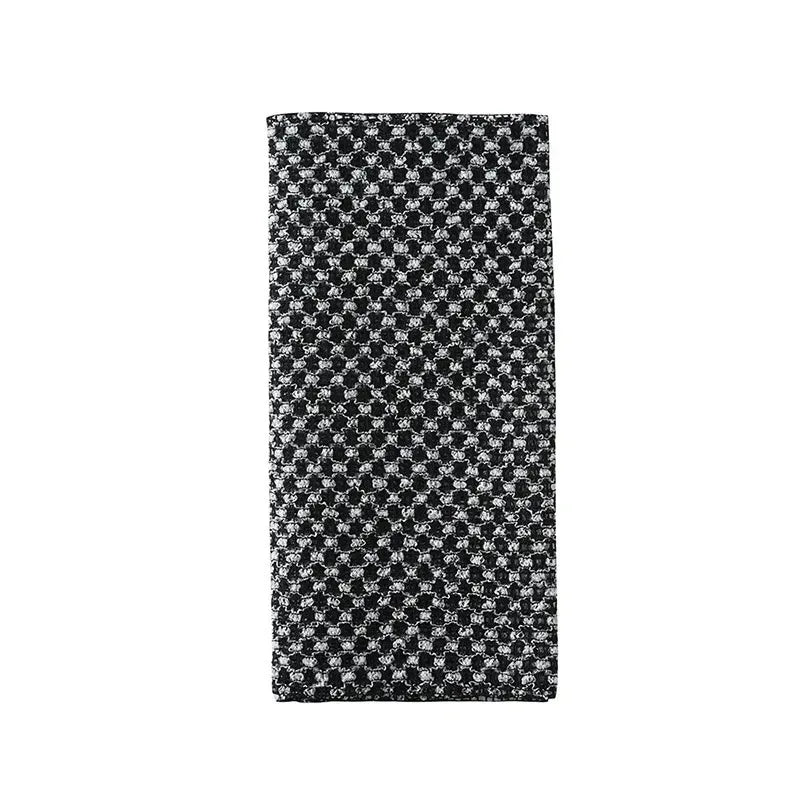 Japanese Exfoliating Washcloth | Long Unisex Bath Scrubber Bath Scrubber Cloth QXL Black grid 1pc 50g