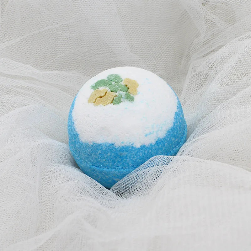 Joyous Ocean Scented Essential Oil Bubble Bath Ball 100g Bath Bomb Ball QXL