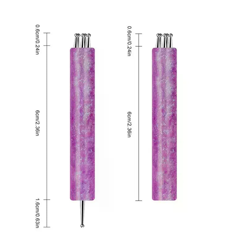 5-Petal Nail Dotting Tool | DIY Flower Nail Art Pen 1.8mm Nail Dotting Pen QXL