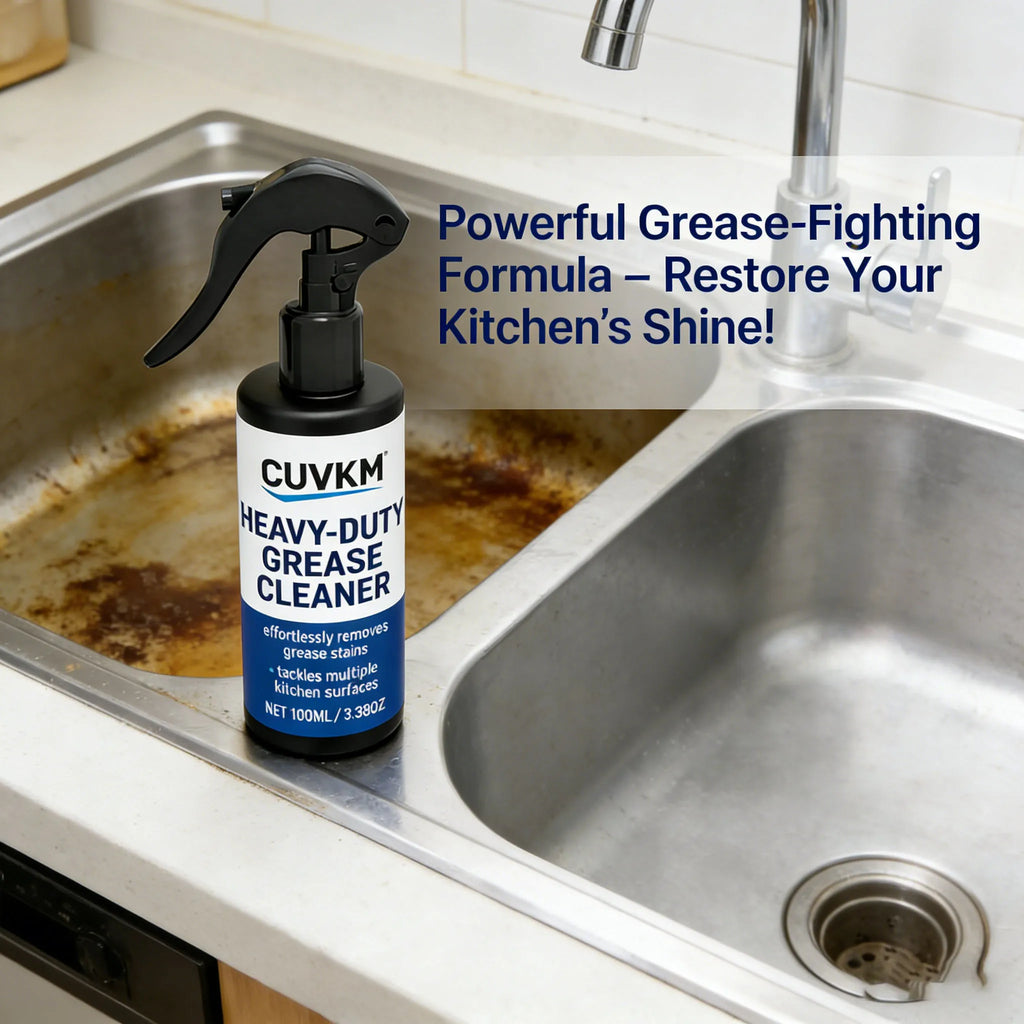 Heavy-Duty Kitchen Grease Cleaner | Stovetop & Surface Kitchen Degreaser QXL