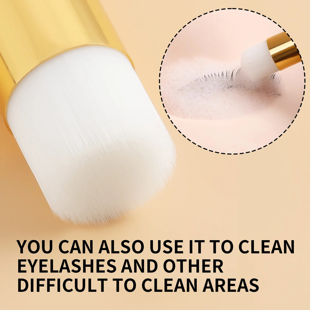 3-Pack Soft Nose & Lash Cleansing Brushes | Pore Cleanser Facial Cleansing Brush QXL