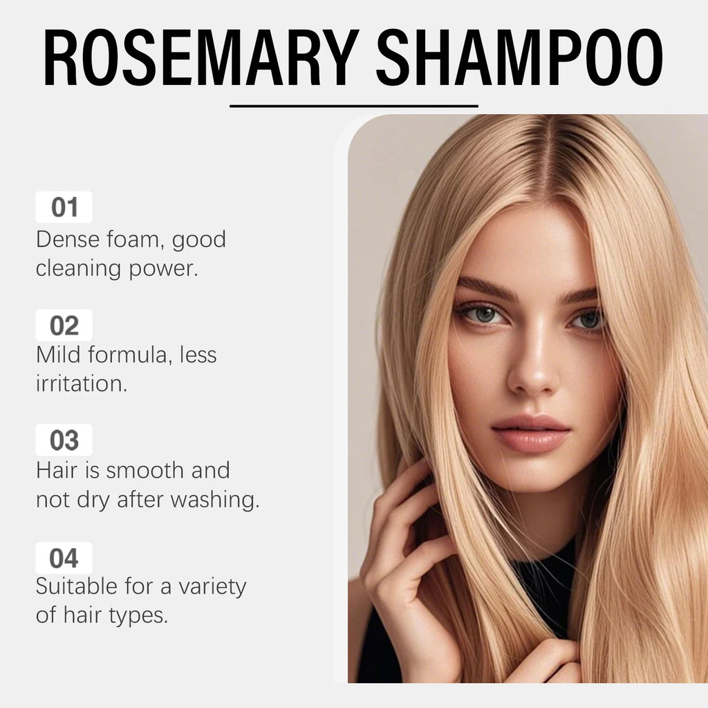 HOEGOA Rosemary Shampoo & Conditioner Set – Volume & Nourish Shampoo Conditioner Set QXL