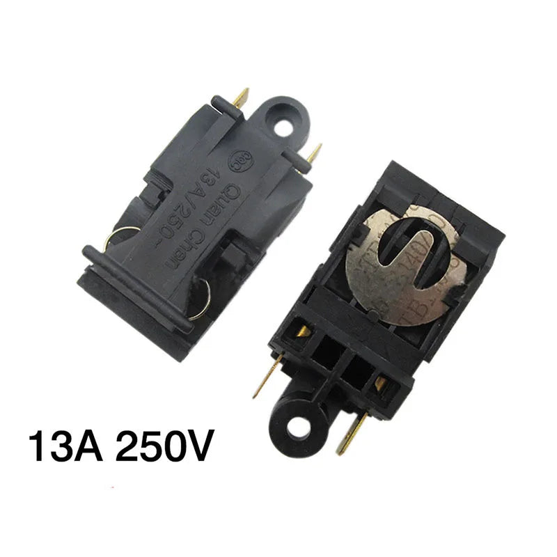 2-Pack Kettle Thermostat Switch 13A/16A 250V Push Button Kettle Replacement Switch QXL 13A 250V