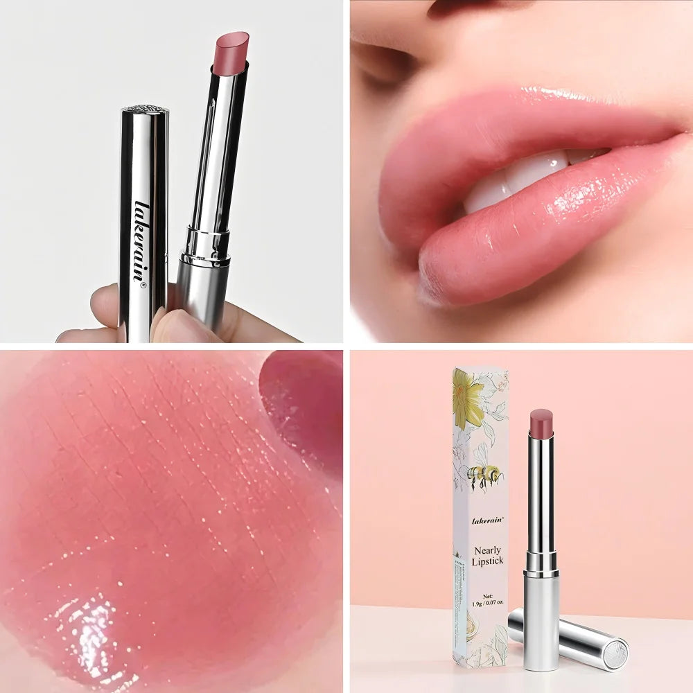 Honey Tinted Lip Balm – Moisturizing & Exfoliating Lip Color Tinted Lip Balm QXL