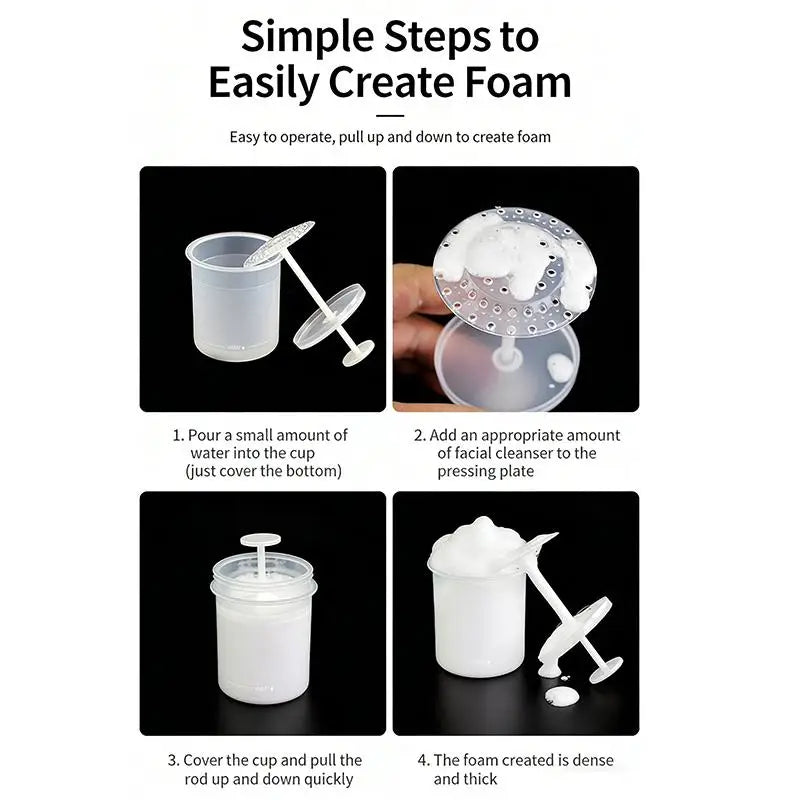 Portable Bubble Foam Maker | Facial Cleansing Tool Facial Foam Maker QXL