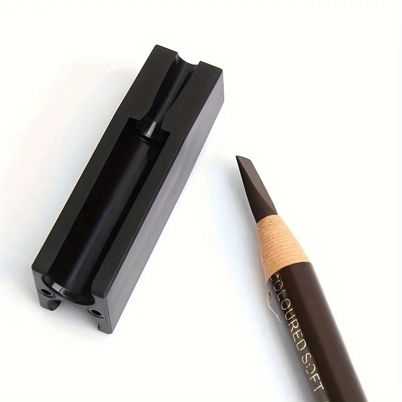 Pull-String Eyebrow Pencil Sharpener | Duckbill Flat Tip Eyebrow Pencil Sharpener QXL