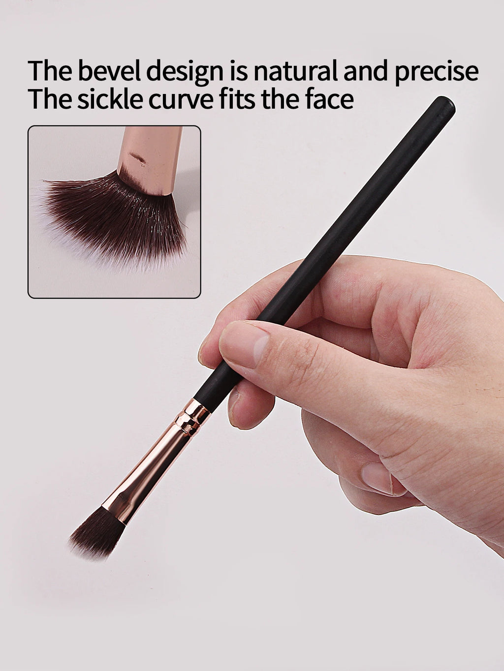 KOSSHOW 6-Pc Eye Makeup Brush Set | Shadow & Blending Eye Makeup Brush Set QXL