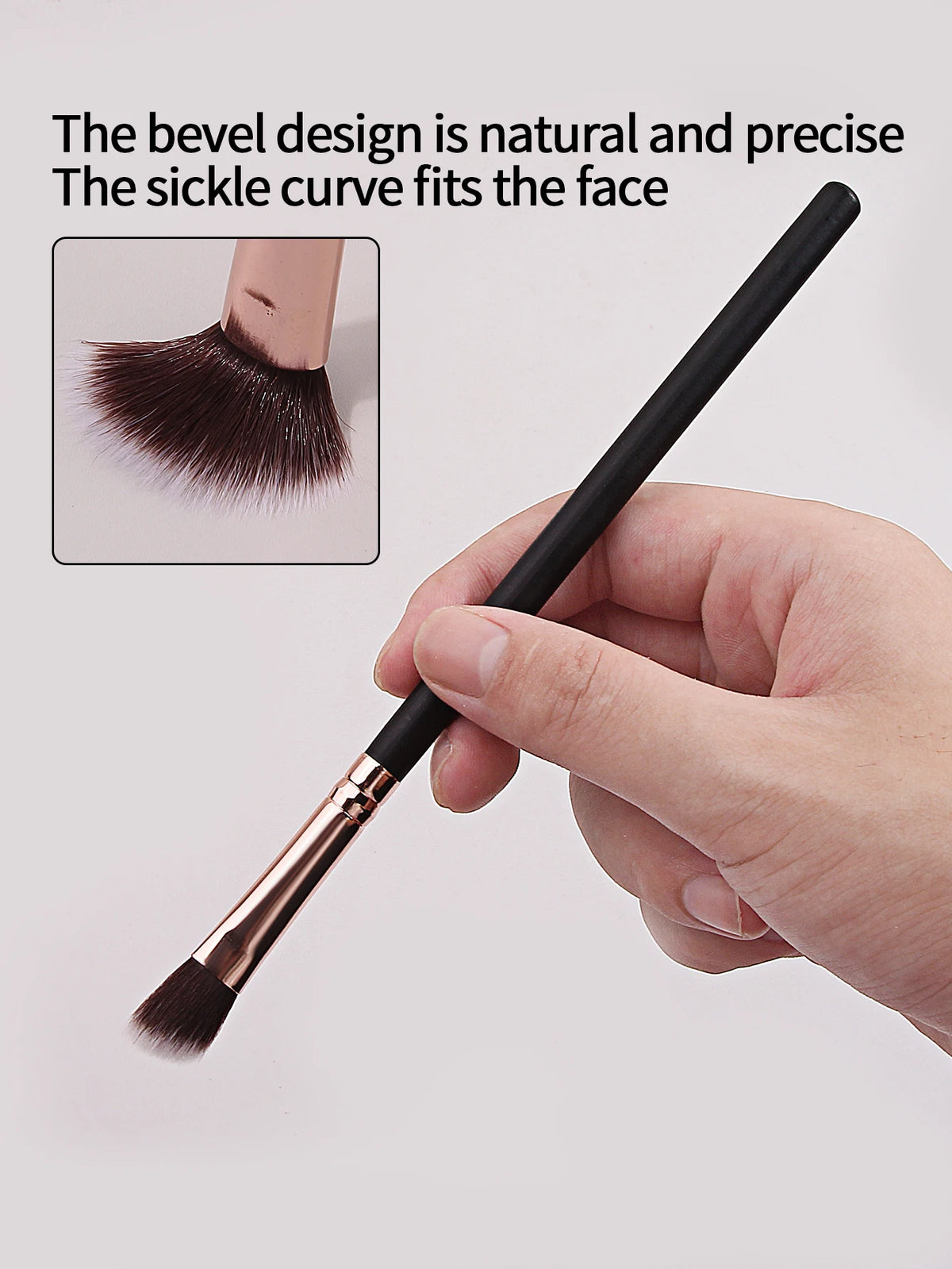 KOSSHOW 6-Pc Eye Makeup Brush Set | Shadow & Blending Eye Makeup Brush Set QXL