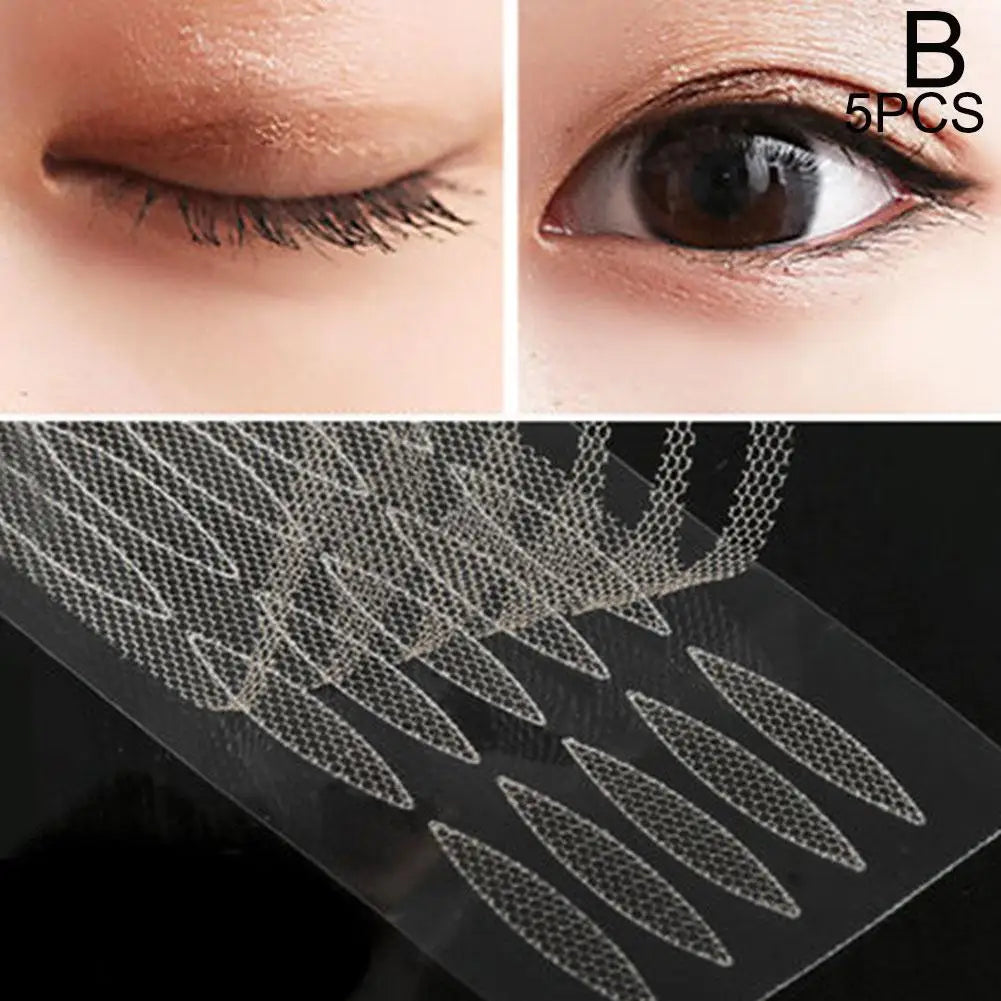 Lace & Olive Double Eyelid Tape Stickers | 15-Piece Combo Eyelid Tape Stickers QXL olives CN