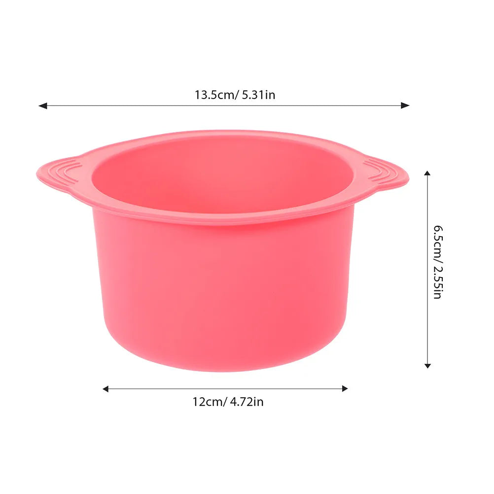 2-Pack 400ml Silicone Wax Warmer Liner Bowls – Non-Stick Wax Warmer Liner QXL