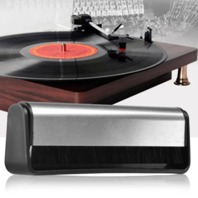 Anti-Static Carbon Fiber Vinyl Record Cleaning Brush for LP Record Cleaning Brush QXL one size
