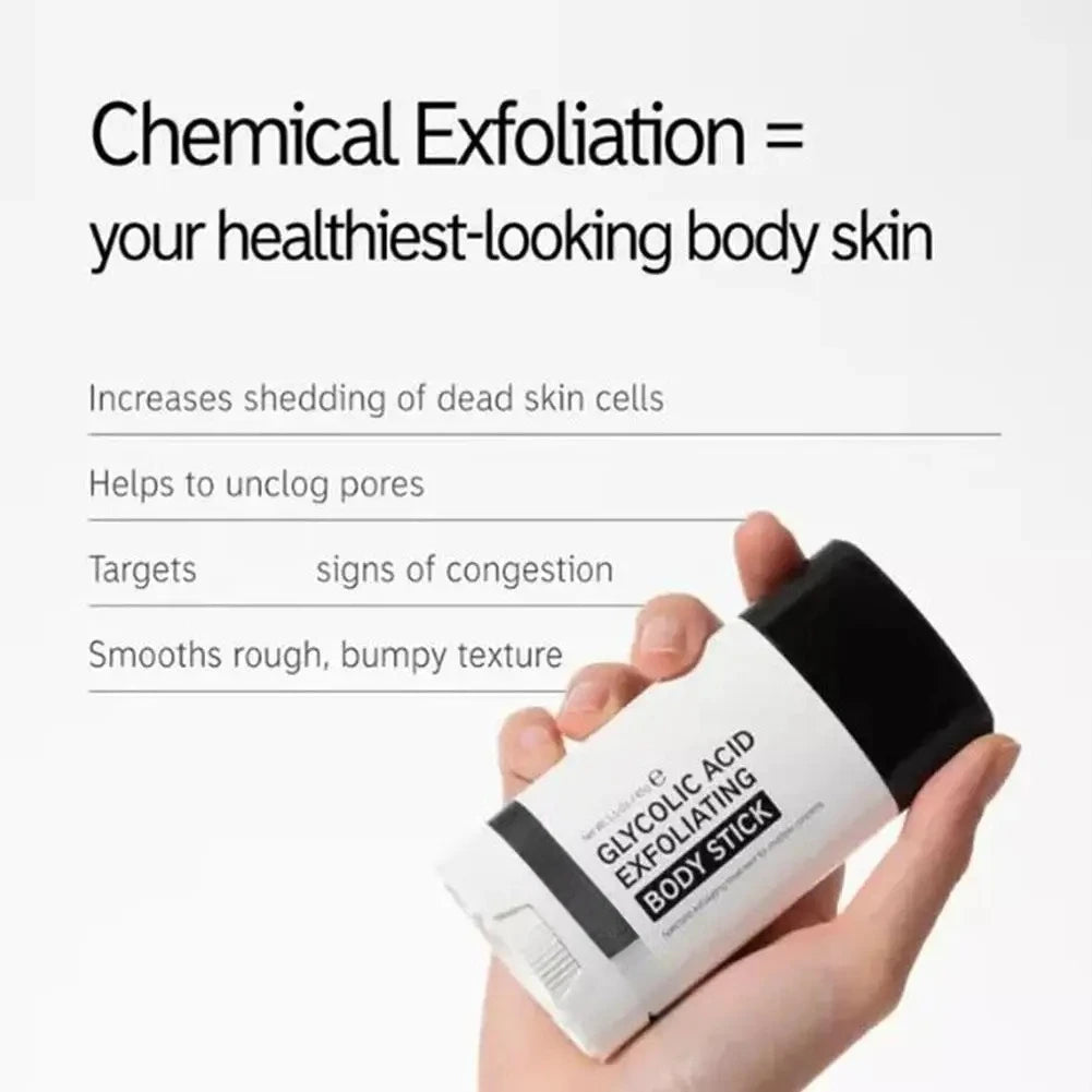 Glycolic Acid Exfoliating Body Stick | Smooth & Bright Skin Exfoliating Body Stick QXL