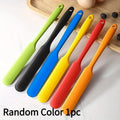 Long Silicone Spatula – Baking, Jam & Food Scraper Silicone Spatula QXL Random Color1pc