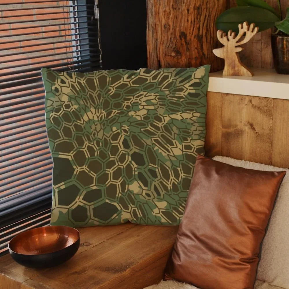4-Piece Hexagonal Camo Layered Painting Stencils | 11.8" Craft Painting Stencil QXL