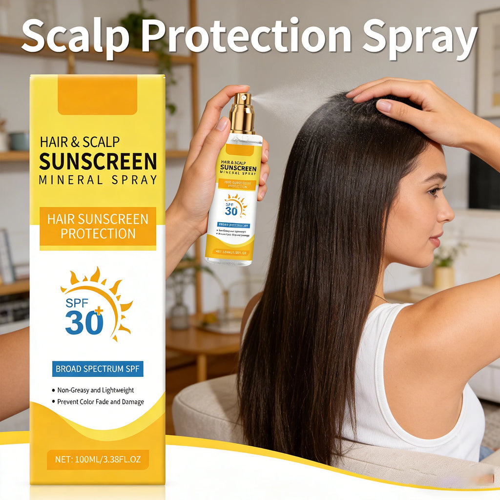 100ml Scalp Spray | UV Defense, Color Lock & Nourishing Scalp Care Spray QXL